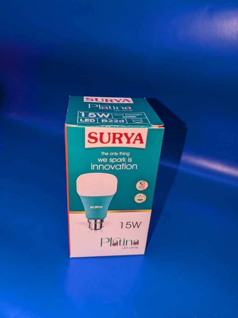 SURYA LED 15watts PLATINA 140